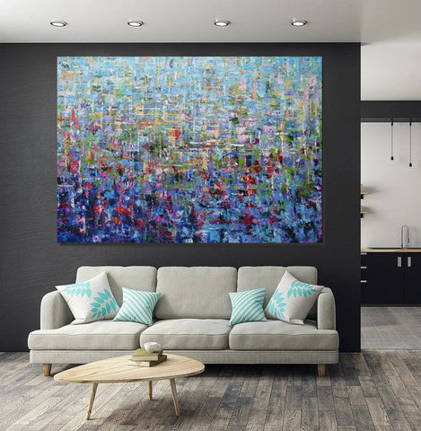 Canvas Painting for Living Room, Large Paintings for Sale, Simple Modern Art, Extra Large Wall Art Painting, Modern Contemporary Abstract Artwork-artworkcanvas