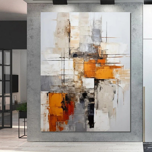 Bedroom Wall Art Paintings, Large Painting on Canvas, Acrylic Abstract Paintings, Buy Abstract Painting Online, Simple Modern Art-artworkcanvas