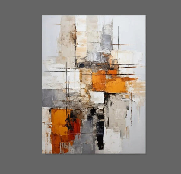 Bedroom Wall Art Paintings, Large Painting on Canvas, Acrylic Abstract Paintings, Buy Abstract Painting Online, Simple Modern Art-artworkcanvas