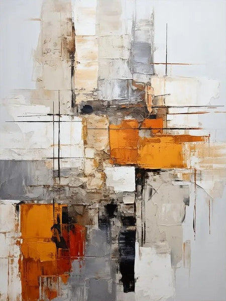 Bedroom Wall Art Paintings, Large Painting on Canvas, Acrylic Abstract Paintings, Buy Abstract Painting Online, Simple Modern Art-artworkcanvas