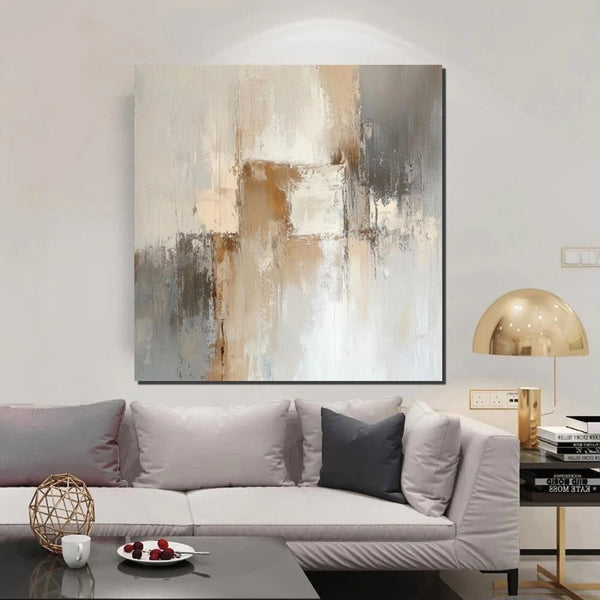 Modern Wall Art Painting, Canvas Painting for Living Room, Contemporary Abstract Artwork, Abstract Painting Ideas for Interior Design