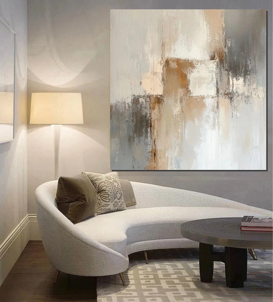 Modern Wall Art Painting, Canvas Painting for Living Room, Contemporary Abstract Artwork, Abstract Painting Ideas for Interior Design