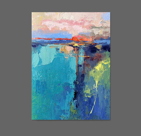 Modern Paintings, Contemporary Art Painting, Bedroom Acrylic Painting, Simple Painting Ideas, Living Room Wall Painting, Extra Large Canvas Painting-artworkcanvas