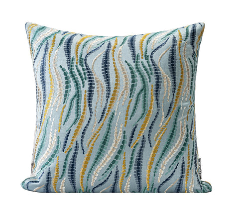 Square Modern Pillows for Couch, Contemporary Modern Sofa Pillows, Decorative Throw Pillows for Bedroom, Large Throw Pillow for Living Room-artworkcanvas