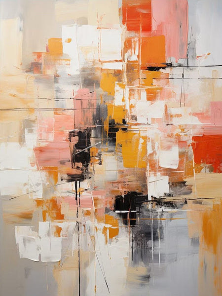 Extra Large Acrylic Painting, Simple Modern Art, Living Room Wall Art Painting, Modern Contemporary Abstract Artwork, Palette Knife Paintings-artworkcanvas