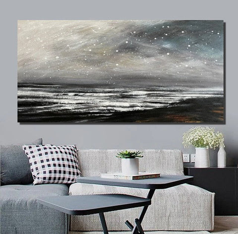 Modern Contemporary Abstract Artwork, Extra Large Wall Art Painting, Acrylic Painting for Living Room, Heavy Texture Paintings-artworkcanvas
