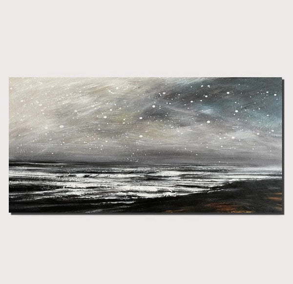 Acrylic Painting for Living Room, Modern Contemporary Abstract Artwork, Extra Large Wall Art Painting-artworkcanvas