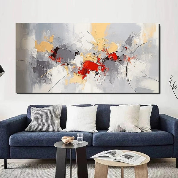Hand Painted Canvas Art, Modern Paintings for Bedroom, Modern Living Room Art Ideas, Buy Art Online, Simple Abstract Art, Original Acrylic Paintings-artworkcanvas