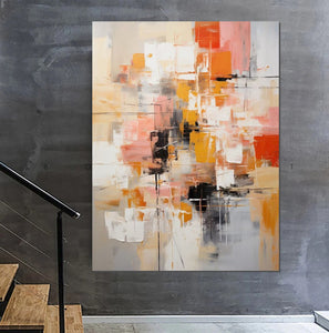 Bedroom Acrylic Painting, Simple Painting Ideas, Living Room Wall Painting, Extra Large Canvas Painting, Modern Paintings, Contemporary Art Painting-artworkcanvas