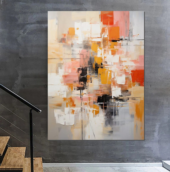 Bedroom Acrylic Painting, Simple Painting Ideas, Living Room Wall Painting, Extra Large Canvas Painting, Modern Paintings, Contemporary Art Painting