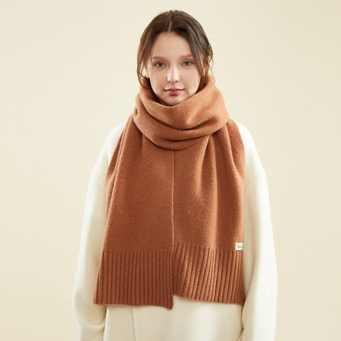 Soft Cashmere Scarf for Women, Wool Scarf for Women, Casual Scarf for Women, Fashion Designer Scarf, Cold Weather Scarf, Modern Winter Scarf-artworkcanvas