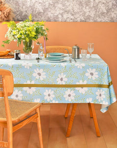 Modern Table Cloths for Dining Room, Farmhouse Cotton Table Cloth, Kitchen Rectangular Table Covers, Square Tablecloth for Round Table, Wedding Tablecloth-artworkcanvas
