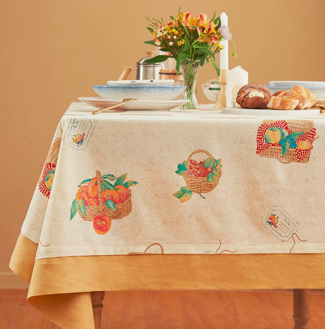 Extra Large Modern Table Cloths for Dining Room, Kitchen Rectangular Table Covers, Square Tablecloth for Round Table, Wedding Tablecloth, Farmhouse Cotton Table Cloth-artworkcanvas