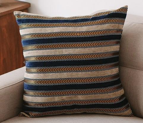 Decorative Throw Pillows for Living Room, Bohemian Style Chenille Pillow Cover, Bohemian Decorative Sofa Pillows-artworkcanvas