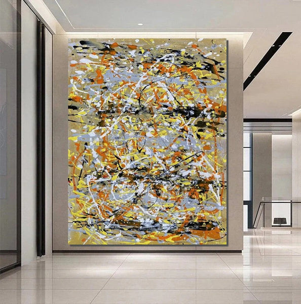 Hand Painted Canvas Art, Modern Paintings for Dining Room, Bedroom Wall Art Ideas, Simple Modern Art, Contemporary Modern Wall Art Paintings-artworkcanvas