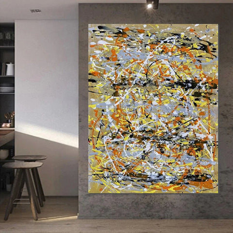 Hand Painted Canvas Art, Modern Paintings for Dining Room, Bedroom Wall Art Ideas, Simple Modern Art, Contemporary Modern Wall Art Paintings-artworkcanvas