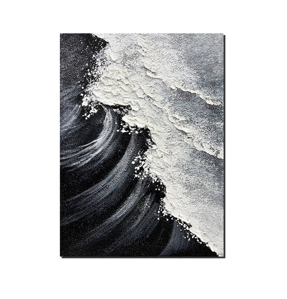 Heavy Texture Acrylic Paintings, Canvas Painting Ideas for Bedroom, Large Abstract Canvas Paintings, Hand Painted Wall Painting-artworkcanvas