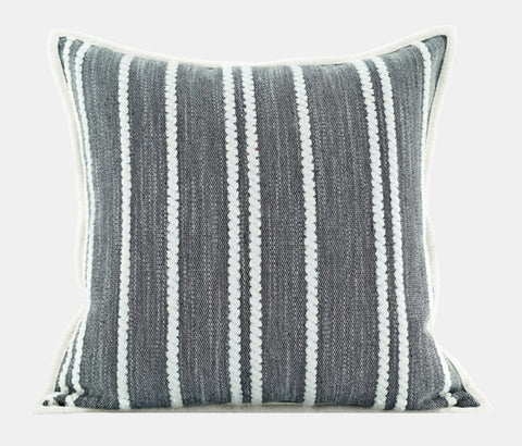 Contemporary Modern Sofa Pillows, Large Throw Pillow for Interior Design, Simple Decorative Throw Pillows, Large Square Modern Throw Pillows for Couch-artworkcanvas