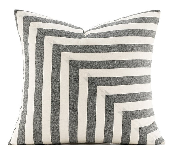 Large Square Modern Throw Pillows for Couch, Large Throw Pillow for Interior Design, Contemporary Modern Sofa Pillows for Bedroom, Simple Decorative Throw Pillows-artworkcanvas