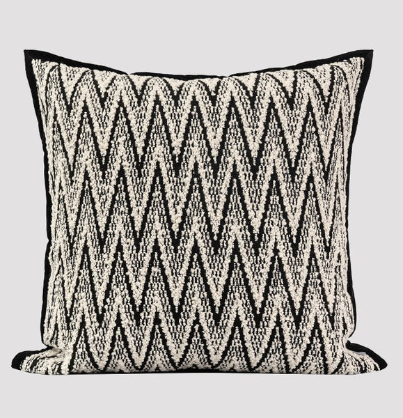 Large Abstract Throw Pillows for Couch, Modern Sofa Throw Pillows, Contemporary Throw Pillow for Living Room, Modern Square Pillows-artworkcanvas