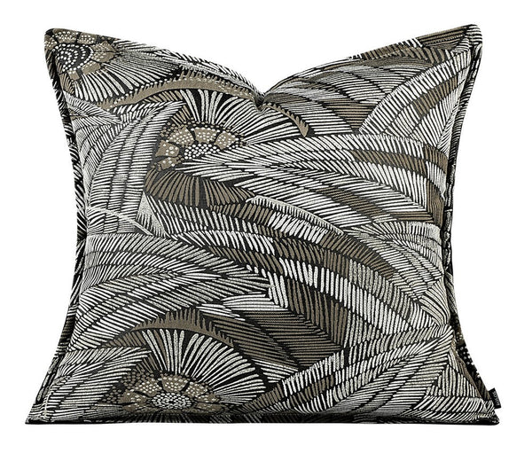 Contemporary Modern Sofa Pillows for Bedroom, Large Square Modern Throw Pillows for Couch, Simple Decorative Throw Pillows, Large Throw Pillow for Interior Design-artworkcanvas