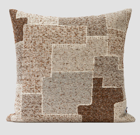 Large Square Modern Throw Pillows for Couch, Contemporary Modern Sofa Pillows for Bedroom, Simple Decorative Throw Pillows, Large Throw Pillow for Interior Design-artworkcanvas
