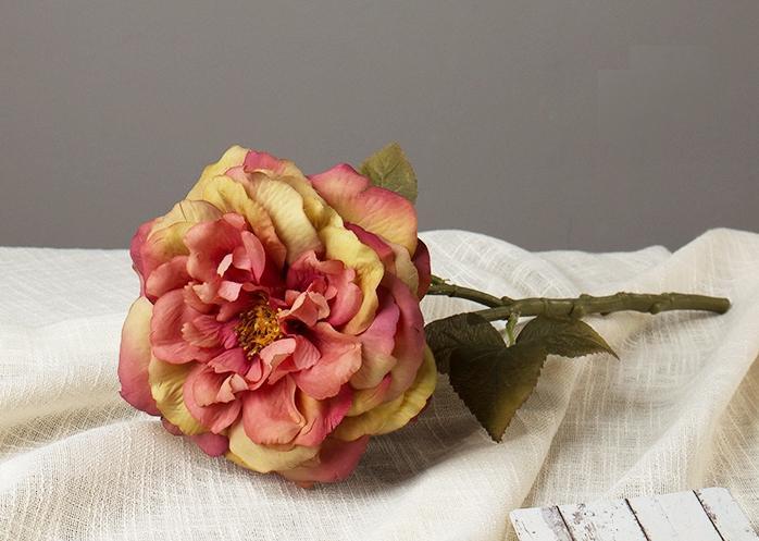 Rose Flower Arrangement, Silk Flower Centerpiece, Artificial Flower Decor, Wedding Decor, Faux Flower-artworkcanvas