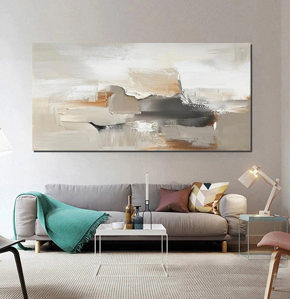 Bedroom Acrylic Painting, Living Room Wall Painting, Simple Painting Ideas, Contemporary Art Painting, Modern Paintings, Large Canvas Painting-artworkcanvas