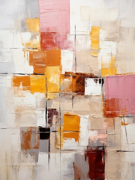 Modern Paintings for Dining Room, Hand Painted Canvas Art, Bedroom Wall Art Ideas, Simple Modern Art, Contemporary Modern Wall Art Paintings-artworkcanvas