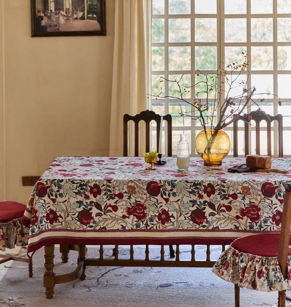 Oversied Modern Rectangular Tablecloth for Dining Room Table, Square Tablecloth for Kitchen, Extra Large Table Covers for Round Table-artworkcanvas