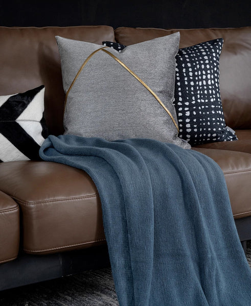 Modern Sofa Throw Pillows, Light Grey Abstract Contemporary Throw Pillow for Living Room, Large Decorative Throw Pillows for Couch-artworkcanvas