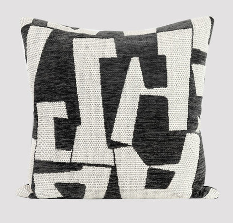 Contemporary Modern Sofa Pillows, Modern Pillows for Couch, Decorative Throw Pillows for Bedroom, Large Modern Pillow for Living Room-artworkcanvas