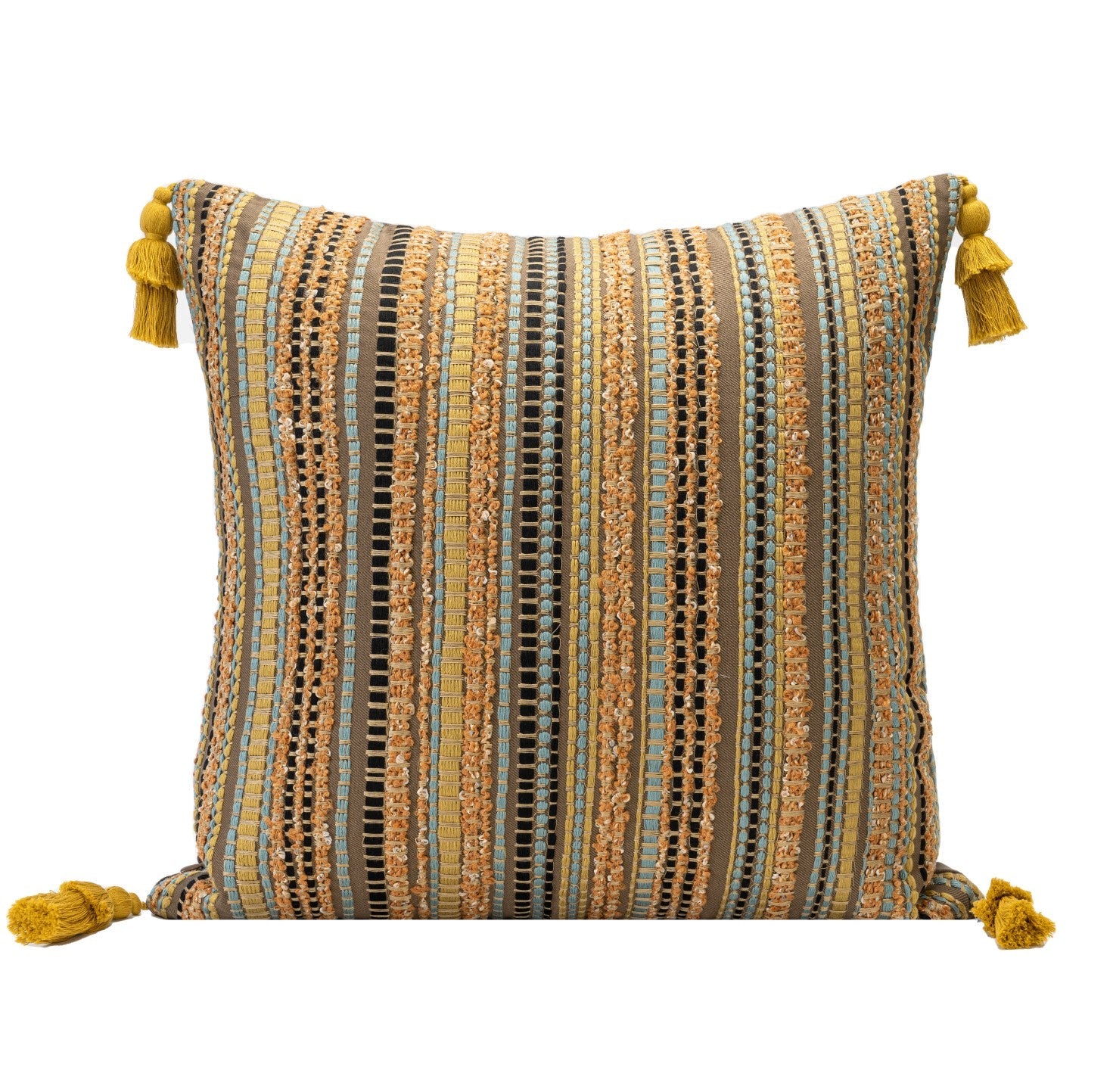 Contemporary Modern Sofa Pillows, Luxury Modern Pillows for Couch, Decorative Throw Pillows for Bedroom, Large Modern Pillow for Living Room-artworkcanvas