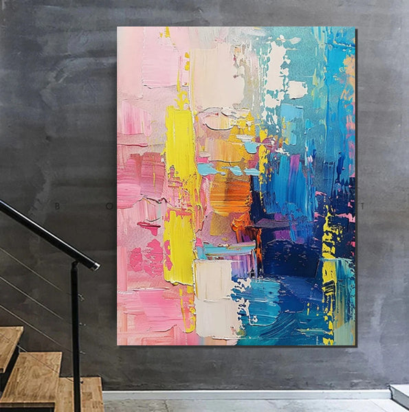 Contemporary Canvas Art, Modern Paintings for Bedroom, Large Wall Art for Living Room, Hand Painted Wall Paintings, Original Abstract Art-artworkcanvas
