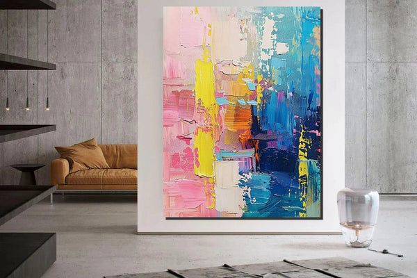 Contemporary Canvas Art, Modern Paintings for Bedroom, Large Wall Art for Living Room, Hand Painted Wall Paintings, Original Abstract Art-artworkcanvas