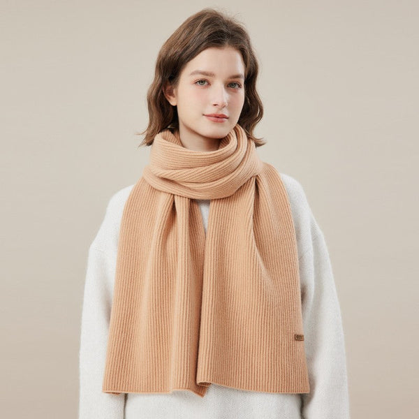 Fashion Designer Scarf, Casual Scarf for Women, Modern Winter Scarf, Cold Weather Scarf, Wool Scarf for Women, Soft Cashmere Scarf for Women-artworkcanvas