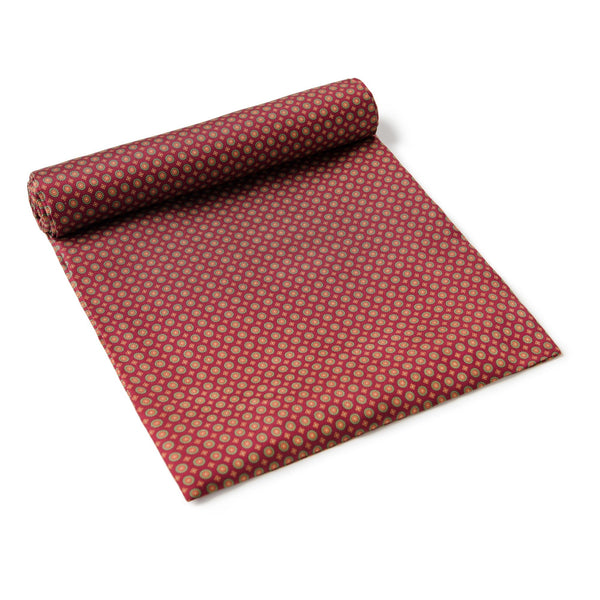 Red Mens Spring Autumn Scarf, Lightweight Silk Scarf Men, Formal Wear Silk Scarf, Silk Ascot For Men, Silk Neckerchief For Business, Mens Dress Silk Scarf, Long Silk Scarf for Men, High Quality Silk Necktie-artworkcanvas