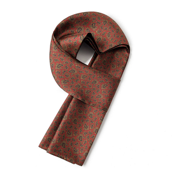 Soft Men Silk Scarf, Mens Silk Neckwear Long, Plain Silk Scarf Men, Silk Scarf For Work, Mens Spring Autumn Scarf, Formal Wear Silk Scarf, Silk Ascot For Men, Lightweight Silk Scarf Men-artworkcanvas