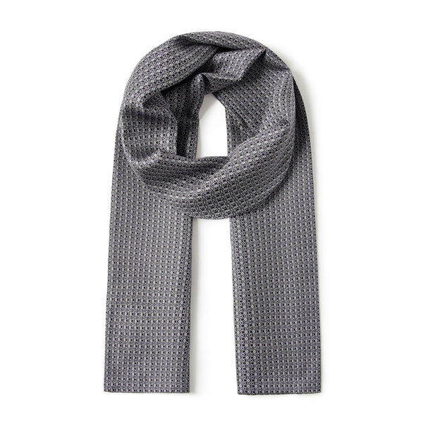 Mens Spring Autumn Scarf, Formal Wear Silk Scarf, Silk Ascot For Men, Lightweight Silk Scarf Men, Silk Neckerchief For Business, Mens Dress Silk Scarf, Long Silk Scarf for Men, High Quality Silk Necktie-artworkcanvas