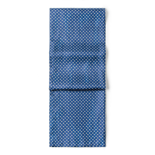 Formal Wear Silk Scarf, Silk Ascot For Men, Blue Mens Spring Autumn Scarf, Lightweight Silk Scarf Men, Silk Neckerchief For Business, Mens Dress Silk Scarf, Long Silk Scarf for Men, High Quality Silk Necktie-artworkcanvas