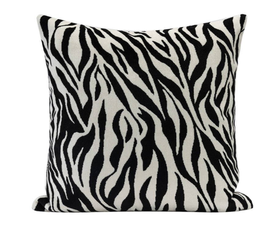 Large Decorative Sofa Pillows, Large Modern Sofa Throw Pillows for Bedroom, Abstract Contemporary Pillow for Couch-artworkcanvas
