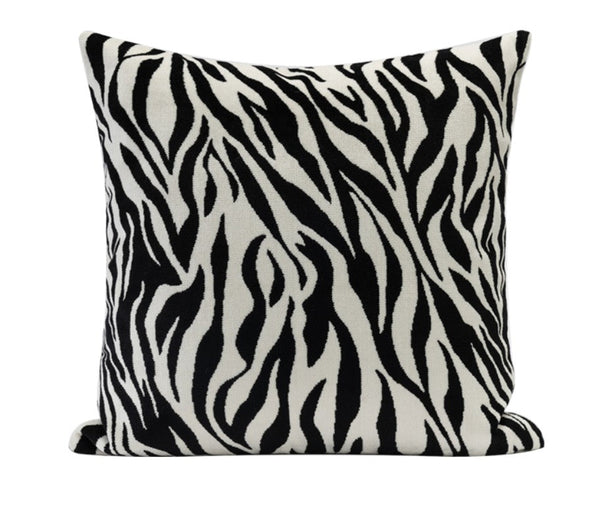 Large Decorative Sofa Pillows, Large Modern Sofa Throw Pillows for Bedroom, Abstract Contemporary Pillow for Couch-artworkcanvas