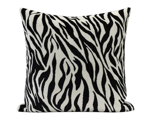 Large Decorative Sofa Pillows, Large Modern Sofa Throw Pillows for Bedroom, Abstract Contemporary Pillow for Couch-artworkcanvas