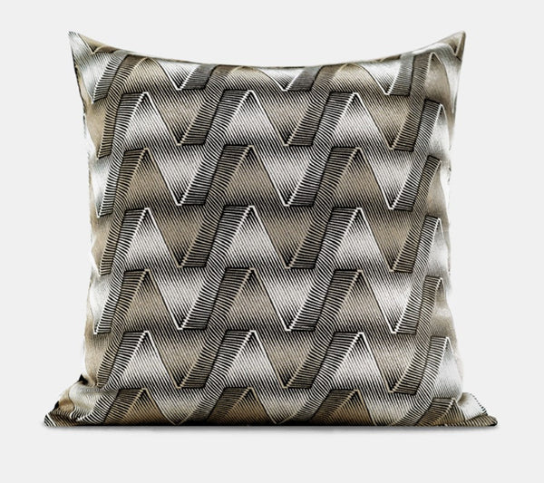 Large Square Decorative Throw Pillows for Couch, Geometric Modern Sofa Pillows, Large Decorative Throw Pillows, Geometric Sofa Pillows for Interior Design-artworkcanvas