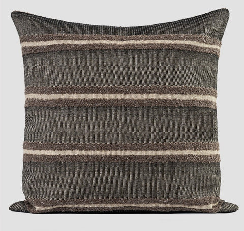 Contemporary Throw Pillow for Living Room, Large Abstract Throw Pillows for Couch, Modern Sofa Throw Pillows, Modern Square Pillows-artworkcanvas