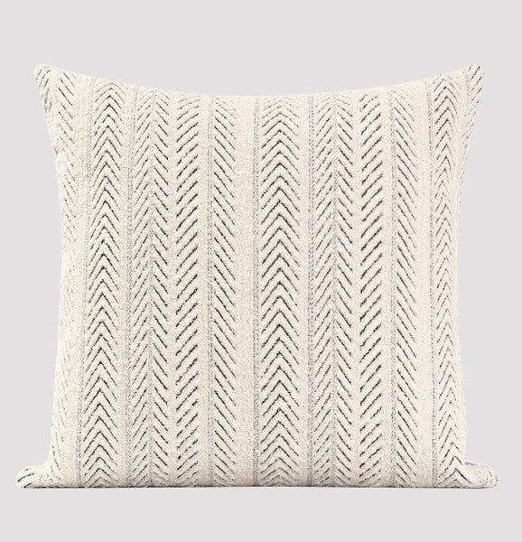 Extra Large Decorative Pillows for Couch, Modern Sofa Pillows, Contemporary Throw Pillows for Living Room, Modern Square Pillows-artworkcanvas