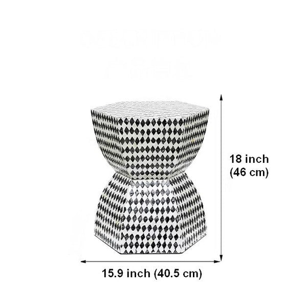 Small End Table, Modern Side Table, Bedside Small Side Table, Contemporary Bedside Table, Shell Small Sofa Side Table, Portable Casual Side Table, Creative Coffee Table, Contemporary Side Table-artworkcanvas
