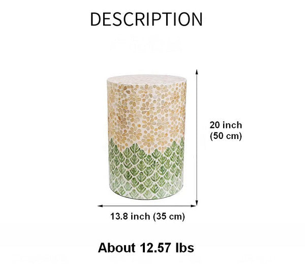 Small End Table, Portable Casual Side Table, Shell Small Sofa Side Table, Modern Side Table, Contemporary Bedside Table, Bedside Small Side Table, Creative Coffee Table, Contemporary Side Table-artworkcanvas