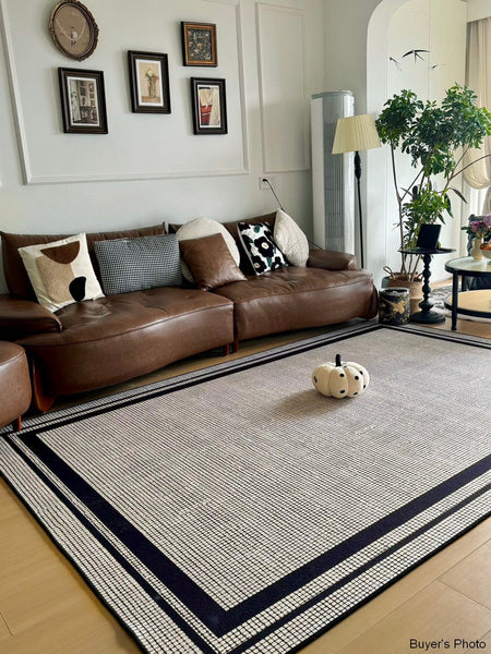 Geometric Modern Rugs for Sale, Contemporary Modern Rugs for Bedroom, Modern Rug Placement Ideas for Living Room, Abstract Rugs for Dining Room-artworkcanvas