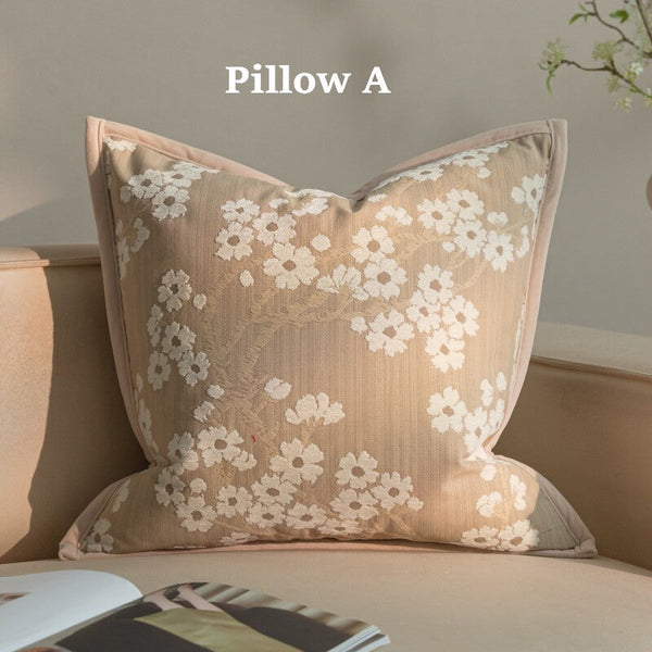 Modern Decorative Pillow Cover, Decorative Throw Pillows for Living Room, Decorative Pillow Arrangement Ideas for Couch, Modern Sofa Pillows-artworkcanvas